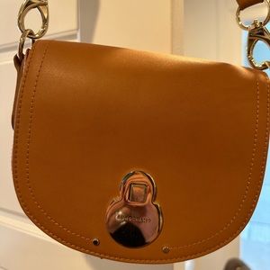 Longchamp crossbody bucket bag
